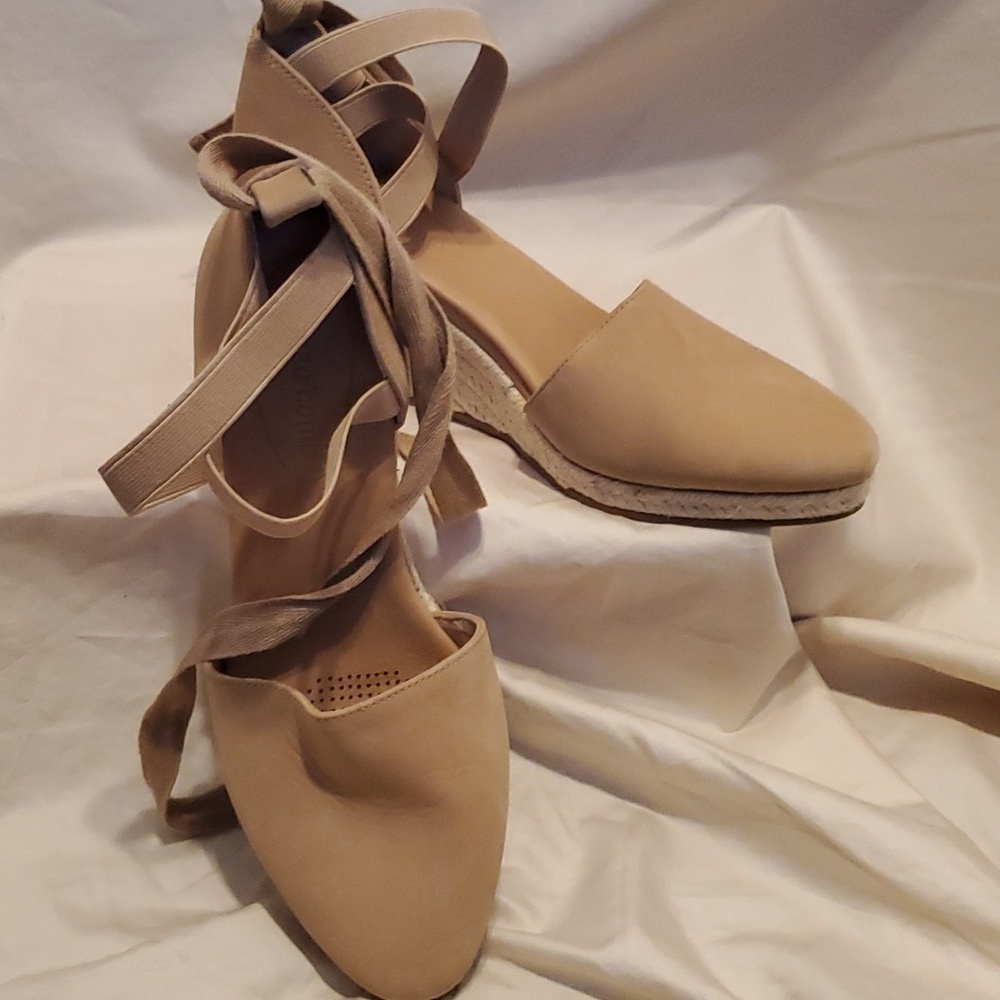 Corso Como Nude Romley Wedges SZ 6.5